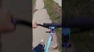 SENT A BIT TO HARD BMX bmx mtb automobile reels funny shorts [upl. by Zil]