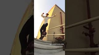 Patrick Melcher Feeble Grind Classic Skateboarding Shorts [upl. by Tlihcox866]