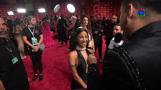 Entrevista exclusiva Yailin La Más Viral alfombra de Latín Grammy 2024 [upl. by Sulienroc]