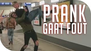 AANGEVALLEN DOOR PRANK GAAT FOUT [upl. by Yroj411]