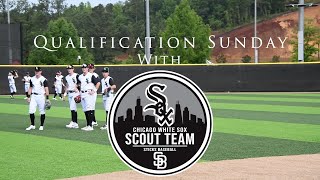 Gameday with Chicago White Sox Scout Team Arkansas Sticks  Prep Baseball Showdown [upl. by Suivatal36]