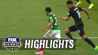 Oribe Peralta makes it 21 for Mexico vs New Zealand  2017 FIFA Confederations Cup Highlights [upl. by Cummine190]