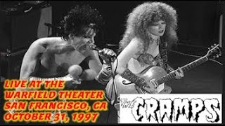 The Cramps  Live At The Warfield Theater  San Francisco CA  10311997 [upl. by Pacificas790]