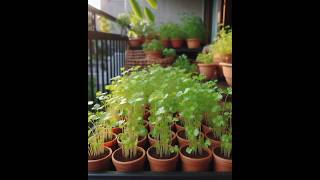 Easy way to grow coriander  shorts plants dhaniyakikheti [upl. by Elyssa393]