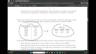 39 Association Categorical v Numerical [upl. by Sida645]