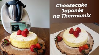 Cheesecake Japonês na Thermomix Bimby [upl. by Ssew]