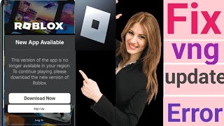How to fix roblox vng update error [upl. by Olimpia]