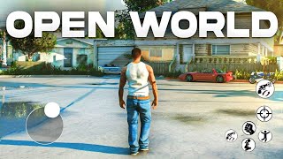 Top 10 New OPEN WORLD Games for Android 2024 OnlineOffline  High Graphics [upl. by Garbe569]