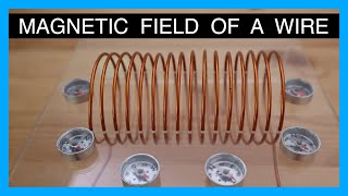 Magnetic Field of a Wire and a Solenoid  GCSE Physics Practical [upl. by Yrrab]