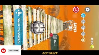 Rollance Adventure Balls Game  Part 4  Ball Running Game  Entertaining Game 🥰  RISU GAMER [upl. by Aicemat]