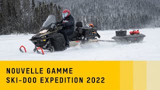 Les motoneiges Expedition SkiDoo 2022 [upl. by Aliuqahs]