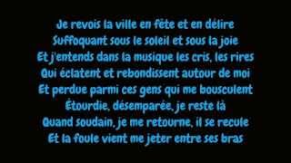 Edith Piaf  La foule LyricsParoles HD [upl. by Illek]