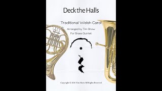 Deck the Halls Brass Quintet [upl. by Aket457]