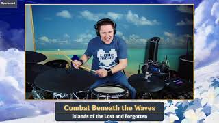 The8BitDrummer plays quotCombat Beneath the Wavesquot  Genshin Impact [upl. by Nadroj]