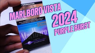 REVIEW ROKOK MARLBORO VISTA PURPLE BURST MILD AJIB BANGET  2024 [upl. by Yeleek]