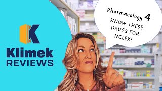 MUST KNOW DRUGS FOR NCLEX 4 [upl. by Ammej]