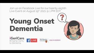 Young Onset Dementia How Common is it  iGeriCare [upl. by Oibirot]