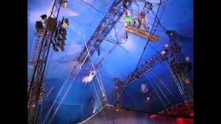 Circus Vargas Vista Jan 24 2015 Flying Trapeze Artists [upl. by Ellener]