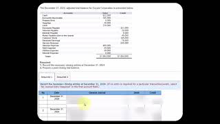 Closing revenues and expenses to retained earnings [upl. by Ardel]