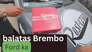 balatas Brembo Ford ka [upl. by Richelle]