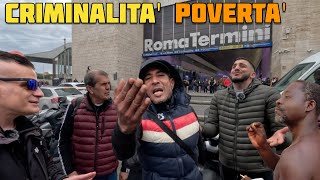 Criminalità e Povertà Storie della Stazione Termini [upl. by Bogie811]