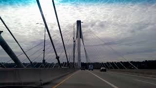 Port Mann Bridge BC Canada 🇨🇦 [upl. by Anik80]