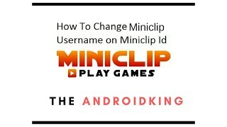 How To Change Name Of Miniclip Id [upl. by Sirovat251]