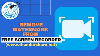 How to remove watermark from free screen recorder [upl. by Pember64]