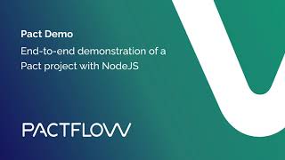 Introduction to contract testing  Part 3 Demo  Contract testing with Pact JS [upl. by Niret]
