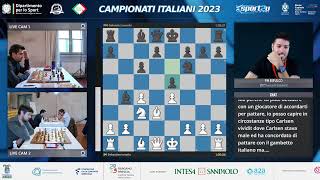 DAY 9 Campionati Italiani di Scacchi Brescia 2023  Live Streaming [upl. by Yelrihs]