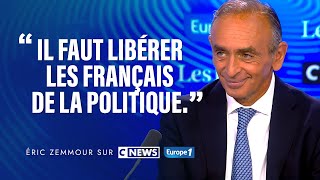 Éric Zemmour sur CNews  Les Français sont victimes de l’idéologie et de la politisation [upl. by Publus]