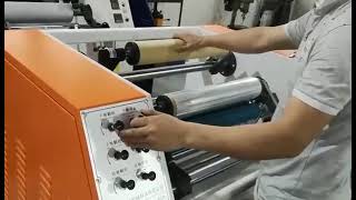 stretch film rewinding machine [upl. by Garth]