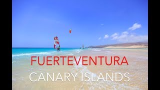 Fuerteventura  Risco del Paso Windsurfing Kitesurfing and SUP Holidays with Sportif Travel [upl. by Gilemette]