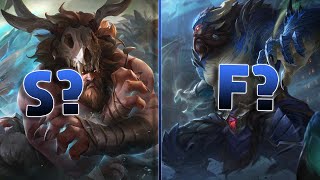 TIER LIST DAS SKINS DO UDYR UGA [upl. by Hilly568]