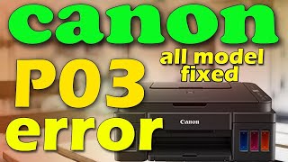 How to fix p03 in canon printer g2000g2010g3010g2020canon prinetr me p03 kaise thik kare [upl. by Sverre137]