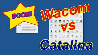 Wacom Driver Problems and Fail in Catalina [upl. by Akerahs]