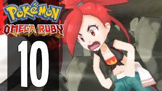 Pokemon Omega Ruby  Part 10  Gym Leader Flannery Gameplay Walkthrough [upl. by Merc]