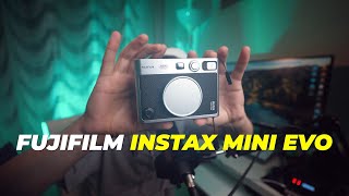 Fujifilm Instax Mini Evo ПРИМЕРЫ ФОТО ОБЗОР первое впечатление [upl. by Hgielar737]