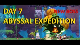 Day 7 Abyssal Expedition NEW BOSS [upl. by Luapleahcim632]