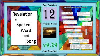 Revelation in Spoken Word and Song  ch 12 v929  Piano Reduction [upl. by Ataner]