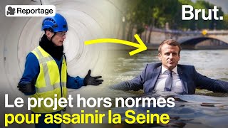 À lintérieur du chantier titanesque pour rendre la Seine baignable pour les JO [upl. by Asyla]