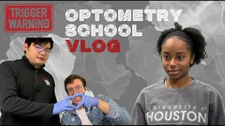 Optometry School Vlog x OCULAR INJECTIONS BACKTOSCHOOL [upl. by Eesak]