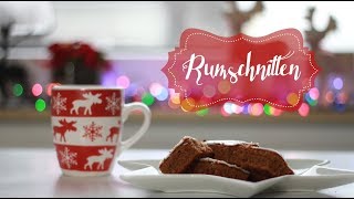 Weihnachtsbäckerei  Rumschnitten [upl. by Atsirc]