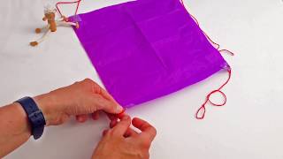 Make A Tissue Paper Parachute  STEM Activity [upl. by Lerred313]