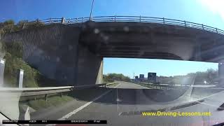 Drive like a Pro on Motorways Part 4  Leaving the Motorway using Motorway exits Motorways [upl. by Johst]