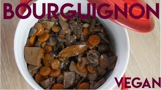 BOURGUIGNON  RECETTE VEGAN [upl. by Jankell]