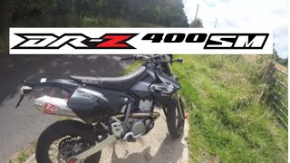 SUZUKI DRZ 400SM  First Impressions 2016 [upl. by Arada797]