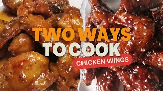 Two ways to cook delicious chicken wings  Easy and tasty chicken recipes  Chicken wings recipe [upl. by Muhcon]