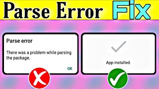 Parse error problem fix 100 solve  parse error  there was a problem parsing the package [upl. by Leiru523]