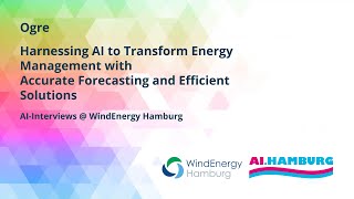 AI CENTER  WindEnergy Hamburg 2024  Interview with Ogre  AIpowered forecasts for energy demands [upl. by Mervin]